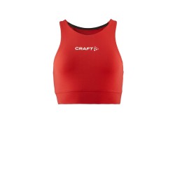 Rush 2.0 Crop Top Bright Red