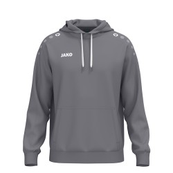 Kapuzensweat One Cotton grau