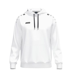 Kapuzensweat One Cotton weiß