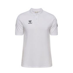 hmlGO 2.0 CHEVRON  POLO WHITE