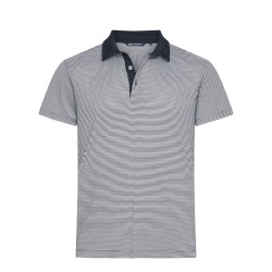 Virtue Polo Stripes Dark Navy