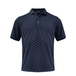 Virtue Polo Printed Dark Navy