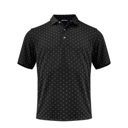 Virtue Polo Printed Black
