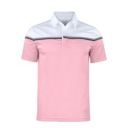 Seabeck Polo Pink/White