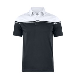 Seabeck Polo Black/White