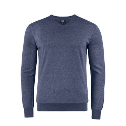 Oakville V-neck Navy Melange