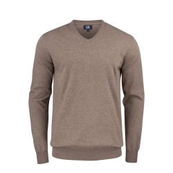 Oakville V-neck Nougat Melange