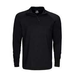 Coos Bay Half Zip Black