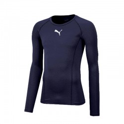 LIGA Baselayer Tee LS Peacoat